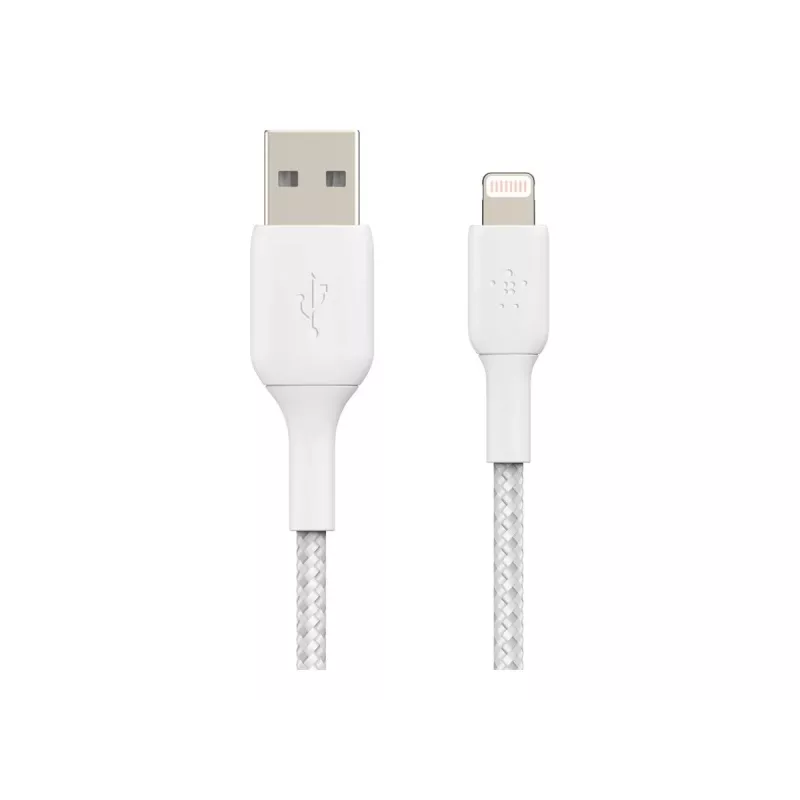Belkin BOOST CHARGE - Cavo Lightning - Lightning maschio a USB maschio - 3 m - bianco - per Apple iPad/iPhone/iPod (Lightning)
