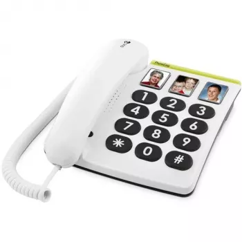 Telefono cellulare Doro PhoneEasy 331ph bianco