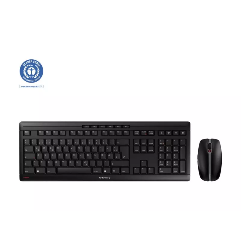 Set tastiera e mouse wireless CHERRY Stream Desktop JD-8500DE-2