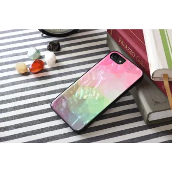 Custodia iKins per Apple iPhone 8/7 con design fiori d'acqua, nero