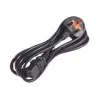 APC AP9895 cavo di alimentazione, 16A 200-240V, da C19 a spina UK BS 1363A, 2,44 m, nero