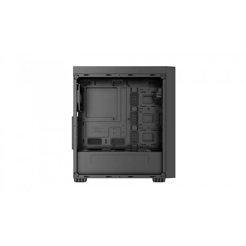 Gembird Fornax K500 case per computer ATX, Midi-Tower, nero