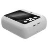 Fotocamera istantanea SAVIO AN-01 per bambini, bianca, LCD 6,1 cm (2,4″), MicroSDHC fino a 32 GB, USB-C, batteria 1200 mAh, senza flash integrato