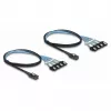 Convertitore DeLOCK M.2 2280 Key B+M maschio su 8 x SATA