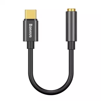 Adattatore per cavo Baseus CATL54-01 Type-C a 3,5 mm, nero