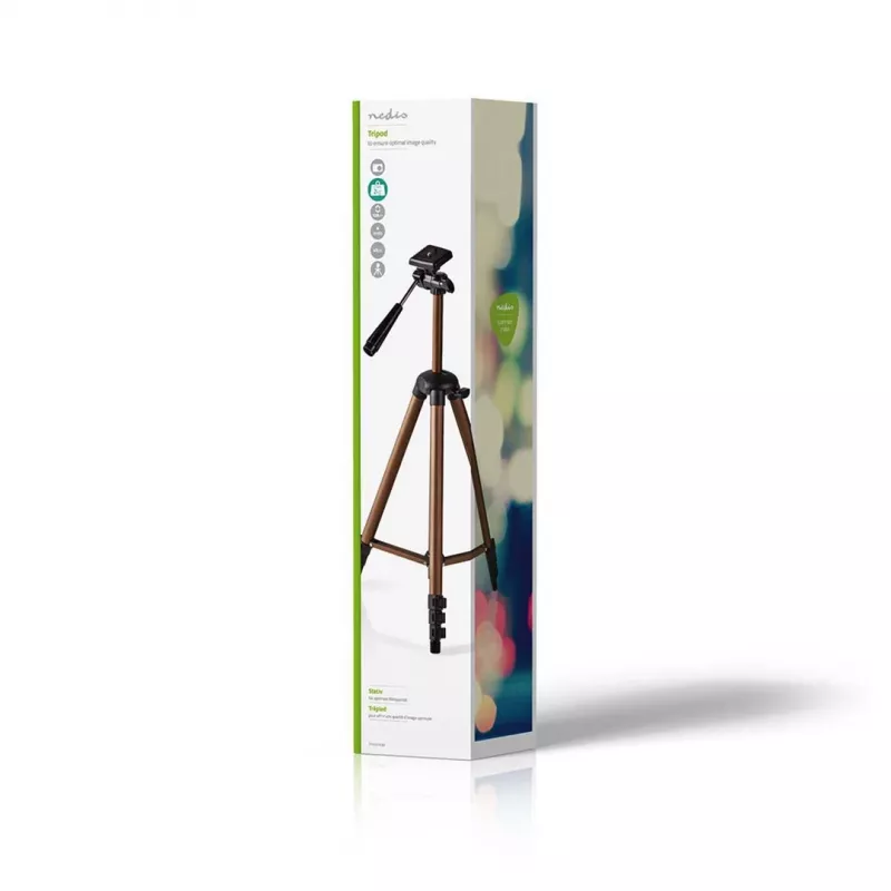 Nedis TPOD2100BZ treppiede universale 3 gambe bronzo, argento
