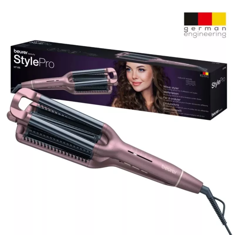 Styler per capelli Beurer HT65 arricciacapelli e piastra 2-in-1, modello HT65