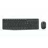 Logitech MK235 set tastiera e mouse wireless durevole in grigio
