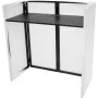Supporto DJ Omnitronic Compact Mobile 32000025 con custodia, workstation pieghevole portatile per controller e laptop