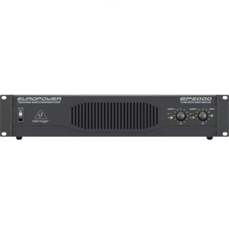 Behringer EP2000 amplificatore audio performance/palco nero
