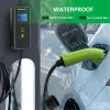 Caricabatterie mobile EV Qoltec regolabile 2in1 Type2 | 7kW | 230V | CEE 3 PIN | Wi-Fi | LCD | portatile | wallbox | 5m