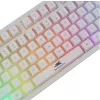 Baracuda Krill tastiera gaming a membrana bianca KRILL-W, US, USB