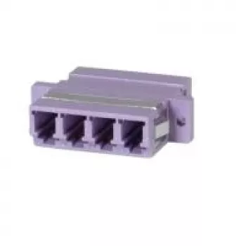 VALUE accoppiatore fibra ottica LC quadruplo, OM4 PB (21.99.0661)