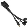Hub USB Lian Li PW-U2TPAB Type-A maschio 1-a-3 IDC 9-Pin