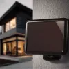 Maclean MCE442 Faretto LED solare con rilevatore di movimento lampada da parete crepuscolare IP44 6W 6000K