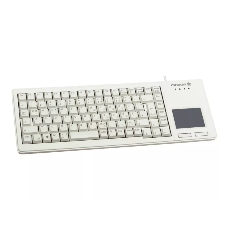 CHERRY XS Touchpad tastiera universale USB QWERTZ tedesco grigio