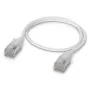 Cavo patch di rete UBIQUITI UACC-CABLE-PATCH-EL-C6A-1M-W — Cat6a, 1 m, RJ-45, bianco traslucido