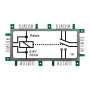 Relè elettrico ALLNET 118367 verde acciaio inox bianco 1 A