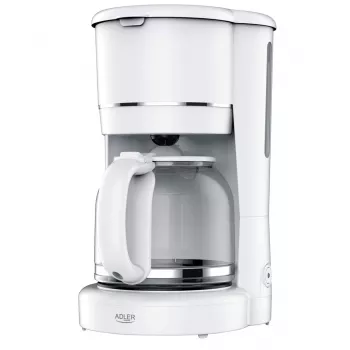 Adler AD 4383w caffettiera a filtro per caffè macinato 1,5 L bianca
