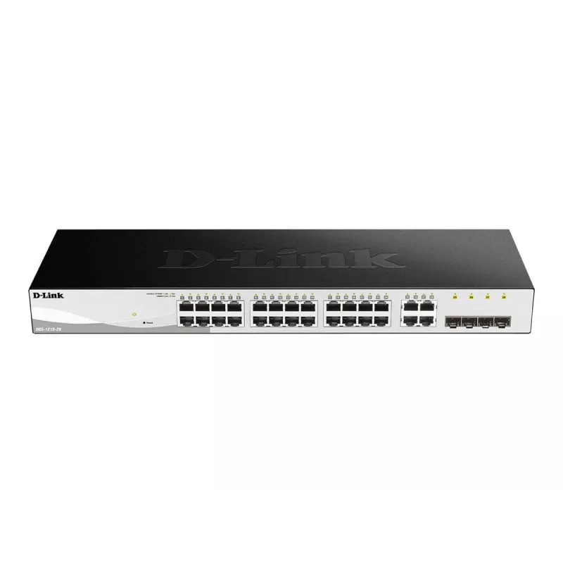 D-Link DGS-1210-28 Managed L2/L2+ 1U nero