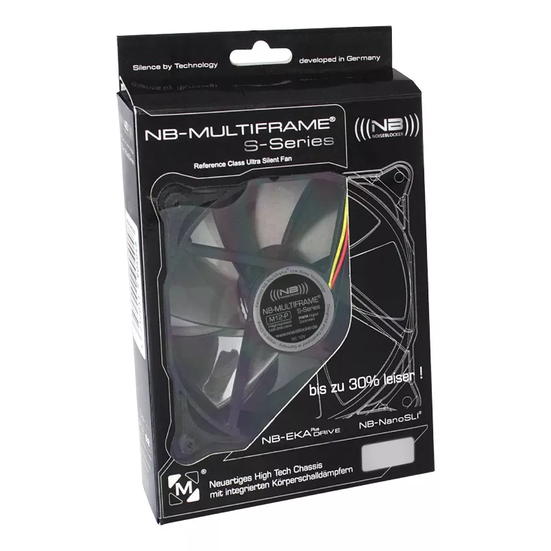 Noiseblocker Multiframe S-Series M12-P ITR-M12-P ventola per case, 120 mm, PWM