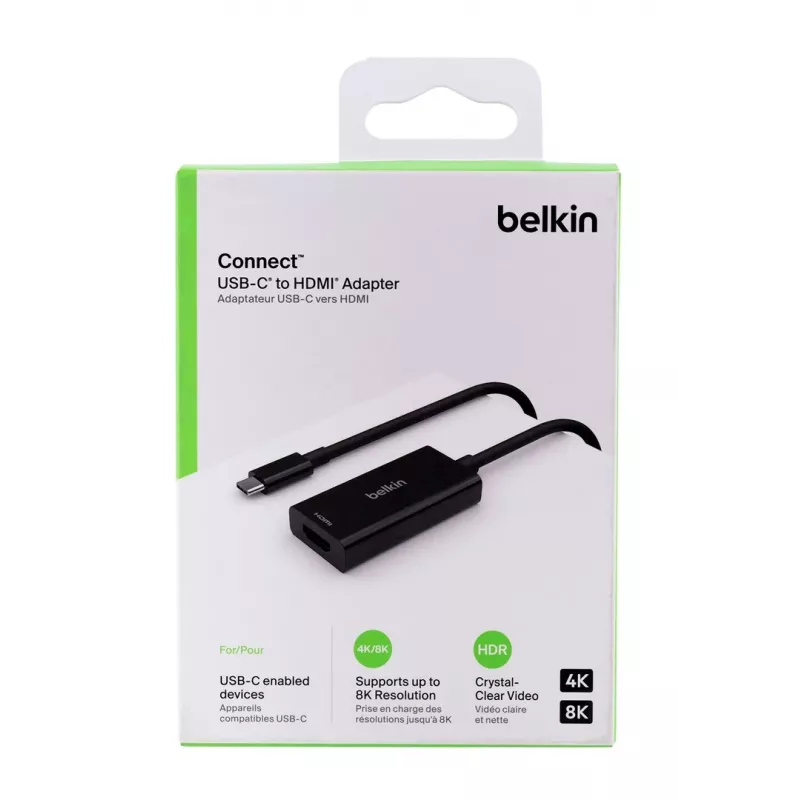 Belkin AVC013BTBK Adattatore cavo video HDMI Type-A (standard) USB Type-C nero