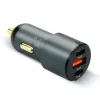 Caricabatterie da auto everActive CC-40Q QC3.0 60W, adattatore auto USB per ricaricare dispositivi mobili