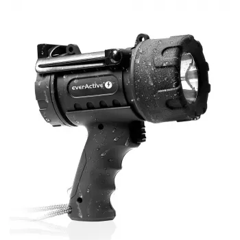 Torcia frontale LED ricaricabile everActive SL-500R Hammer, 500 lm, IP67, USB-C, nero