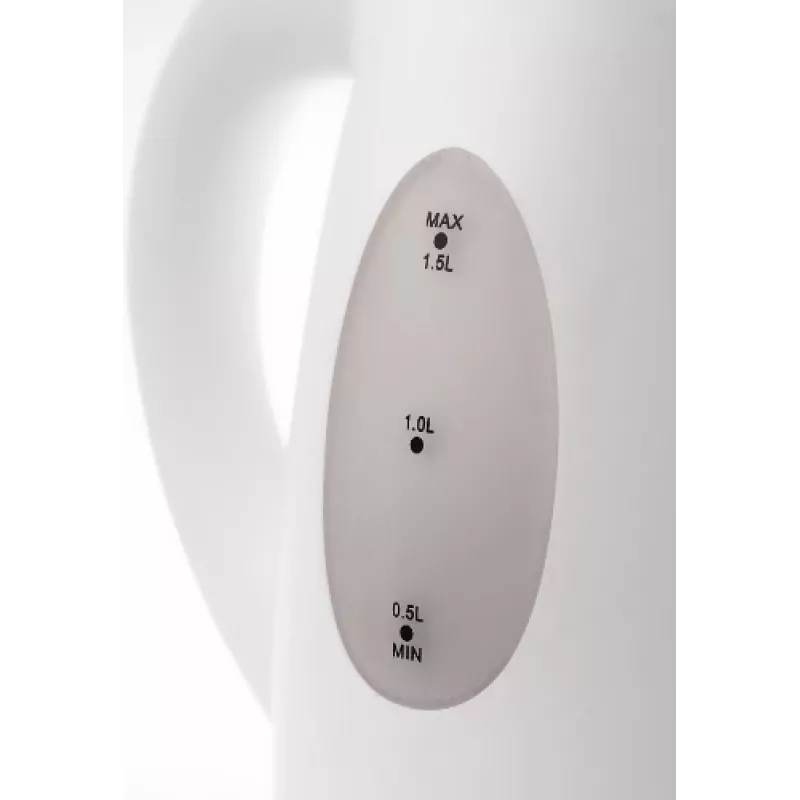 Adler | Bollitore | AD 1207 | Standard | 2000 W | 1,5 L | Plastica | Base girevole 360° | Bianco