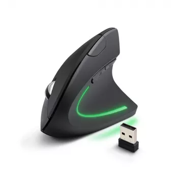Esperanza EM133 Corvus mouse verticale wireless, 2,4 GHz, 1600 DPI