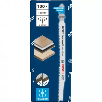 Bosch 2 608 900 546 Lama per seghetto alternativo/seghetto/seghetto alternativo lama per seghetto alternativo bimetal 100 pezzi