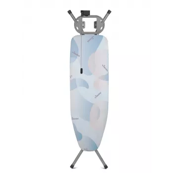 Asse da stiro full-size VILEDA Bravo Plus 143032 — regolabile in altezza 80–97 cm, superficie da stiro 380×1200 mm, piano in rete d'acciaio