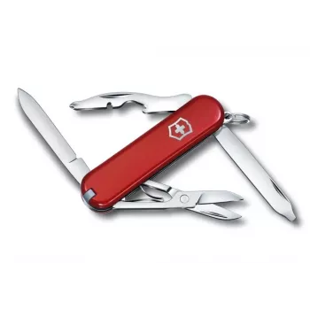 Coltello multiuso Victorinox Rambler lama Clip-Point 5,8 cm rosso