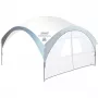 Parete laterale con ingresso, per FastPitch Shelter L, pannello laterale argento, 3,65 m