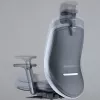 Up Up Athene sedia da ufficio ergonomica nero, grigio + tessuto blu