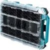 MAKTRAK organizer Flat M, cassetta utensili blu/trasparente, coperchio trasparente