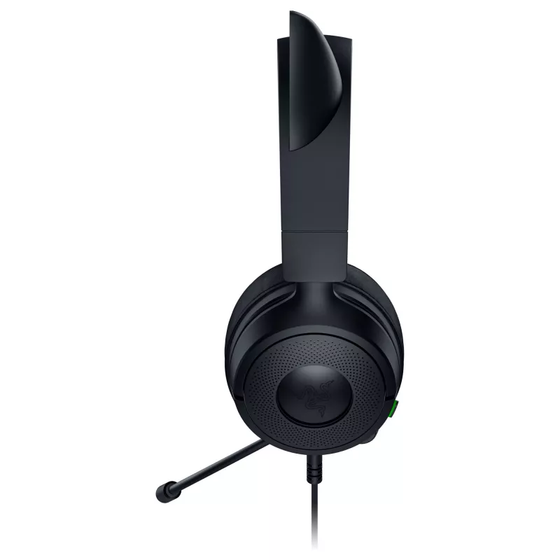Headset gaming cablato Razer Kraken Kitty V3 X — on-ear, microfono integrato