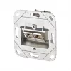 METZ CONNECT BTR IT CONNECT E-DAT Module 8/8(8) UP0 - presa di connessione, da incasso - RJ-45 X 2 (1309121200-E)