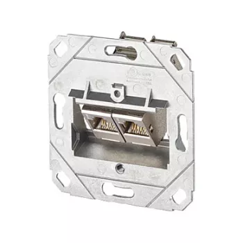 METZ CONNECT BTR IT CONNECT E-DAT Module 8/8(8) UP0 - presa di connessione, da incasso - RJ-45 X 2 (1309121200-E)