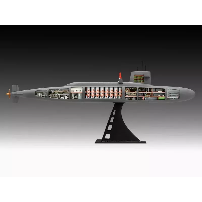 Modello in plastica nave REVELL S.S.B. Abraham Lincoln scala 1/253 kit