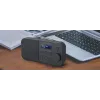 Muse M-109DB radio portatile, DAB+/FM PLL, display LCD, sveglia, a batteria/rete, nera