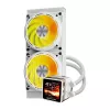 Dissipatore a liquido per CPU Darkflash DE240 (bianco) – radiatore da 240 mm, circuito AIO chiuso