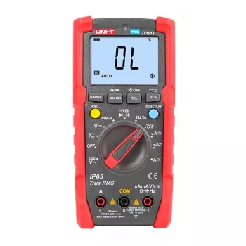 Multimetro digitale Unit UT191T True RMS, fino a 1000 V e 10 A