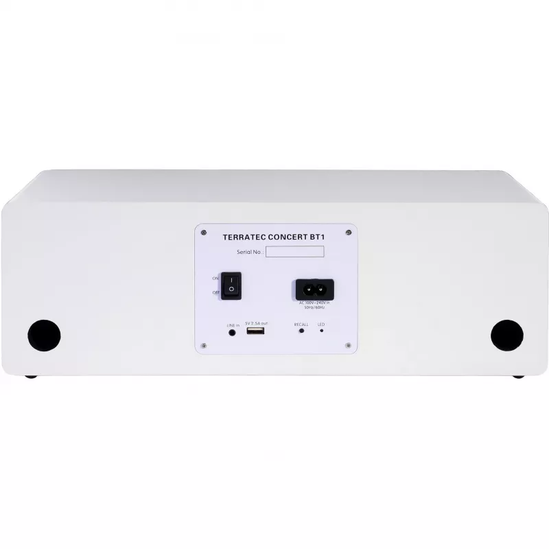 Terratec Concert BT 1 - 2.0 - integrato - 2 vie - wireless - Bluetooth - Bluetooth (130660)