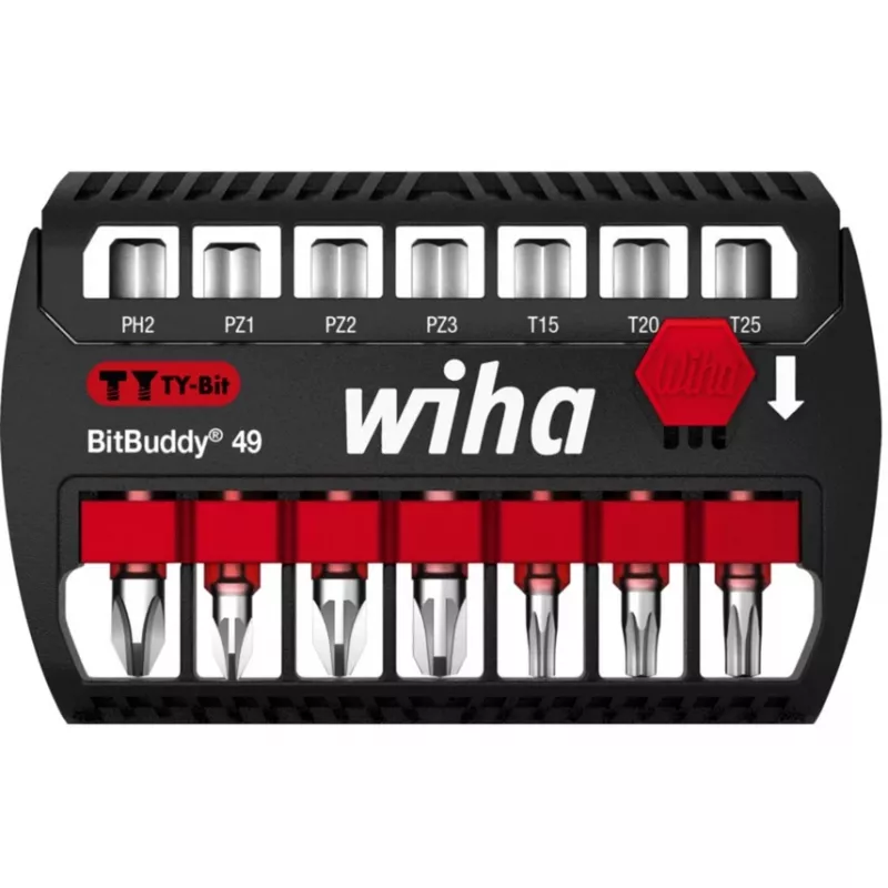 Set di bit Wiha BitBuddy TY 49 mm