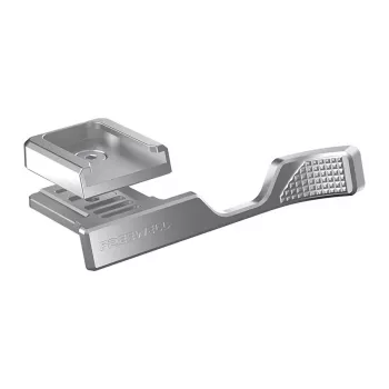 Supporto a slitta Cold Shoe Freewell FW-FU-XTGS per Fuji X100VI, argento, supporto di montaggio accessori per fotocamera