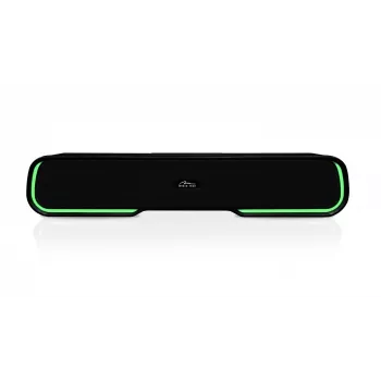 Diffusore MEDIA‑TECH Phantom MT3180 Soundbar 450W RMS, 80W a batteria, Bluetooth, con filo e senza fili, nero