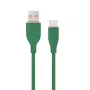 Cavo dati e di ricarica Type-C USB, 1,5 m, verde