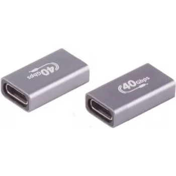 Connettore maschio USB-C ShiverPeaks 13-60003 40 Gbit/s case in metallo, porta dati/ricarica unidirezionale