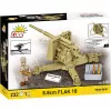 Kit di montaggio a mattoncini Cobi 8,8 cm Flak 18 – 232 pezzi, scala 1:35